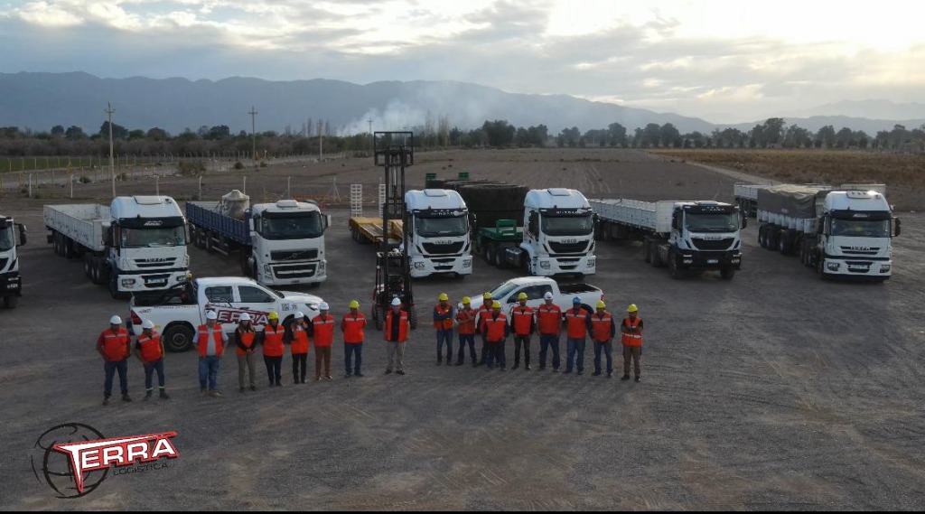 Equipo con flota de vehículos